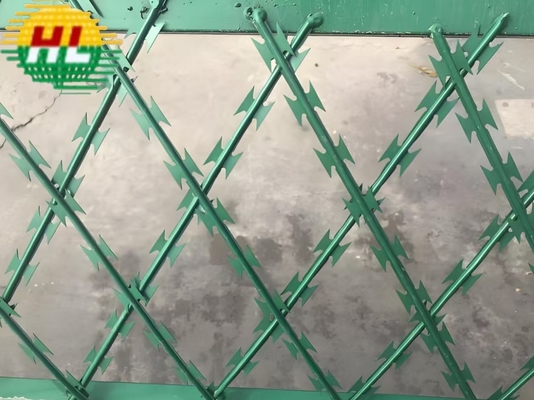 PVC Multi Purpose Aesthetic Razor Barbed Wire Fence