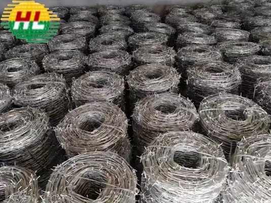 Double Twisted Braided Mild Steel Barbed Wire