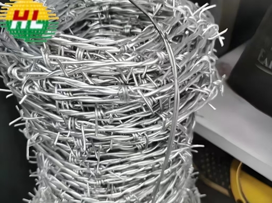 Multifunctional 12 14 16 Gauge Galvanized Barbed Wire