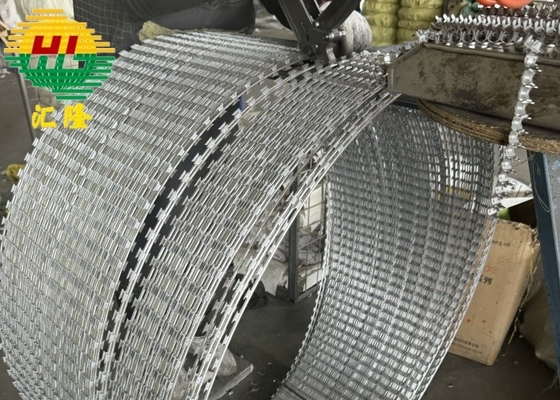 Concertina Barbed Wire Perfect Solution For Border Control And Military Defense