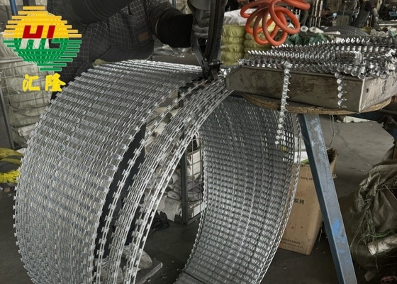 2.5mm Barbed Concertina Wire BTO-10 BTO-18 BTO-16 BTO-22 BTO-30 CBT-60 CBT-65