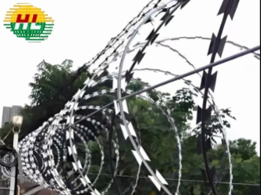 BTO-22 Razor Barbed Wire For Defence And Protection