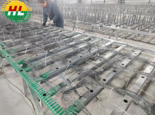 High Tensile Wire Diameter 0.8mm Inconspicuous Wire Network MZP Putanka Tank Barrier Metal Mesh