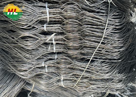 MZP Putanka 0.5-0.9mm Anti-Tank Barrier Nets For High-Security Zones Wire Obstacle Low Visibility Mesh 