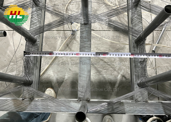 1700MPa High Tensile Steel Wire Obstacle Low Visibility Mesh Robust Anti-Tank Wire Mesh For Armored Vehicle Deterrence