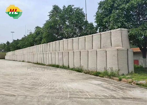 Ballistic Protection Defensive Barrier Perimeter Security Collapsible Barriers Container Hesco Gabions Walls For Bunkers Barrier