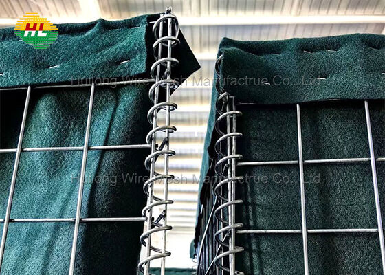 China Factory Bastion Gabions Barrier Wall/Defensive Barrier Heavy Duty Blast And Ballistic Protection Welded Bastion Barrier heesco Defensive Barrier