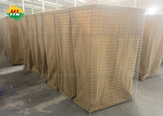 Heavy Duty Blast And Ballistic Protection Welded BastionHesco Barrier Defensive Barrier Defensive Barrier Bastion Explosion Proof Water Barriers For Gabions Defence