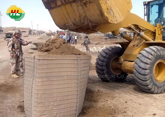 Ballistic Protection Welded Defensive Barrier Heavy Duty Sand Wall Defensive Barrier Defensive Barrier Sand Bastion Explosionproof Sand Wall Barrier for Sale