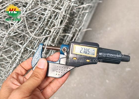 Jaula Gaviones Hexagonal Galvanizado 2x1x1m Gran Stock Disponible Obra Civil Ingenieria Proteccion Rios Envio Inmediato