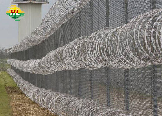 Alambre Concertina 300mm Rollo X 10mts Galvanized Razor Barbed Wire Fencing