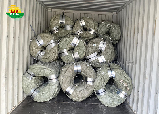 Alambre Sharp Razor Coil Barbed Wire 300mmx10mts For Garden Apartments