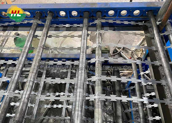 Hot Dipped Galvanized Concertina Wire Fencing 2.0 2.5 2.8mm Diameter