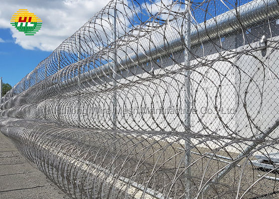 33 Loops  Concertina Wire , 50 Feet Concertina Razor Barbed Wire