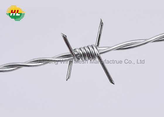 Military Grade Galvanized Barbed Wire 14 Gauge with Multiple Use