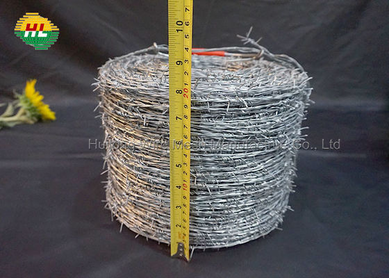 PVC Coated Barbed Galvanized Fencing Wire Roll Mesh Fence (Specialized Manufacturer)