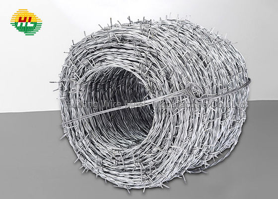 High Tensile Strength Prison Barbed Wire , Airport Razor Wire Coil