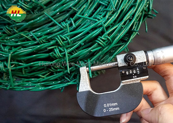 32.8 Ft PVC Barbed Wire 3 strand 1.8mm Round Leather Cord
