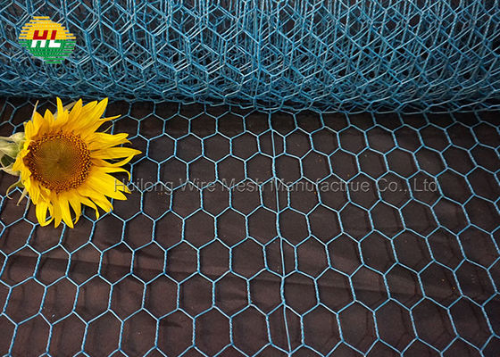 13mm Mesh Opening Hexagonal Wire Netting , 20 GA Galvanized Chicken Mesh