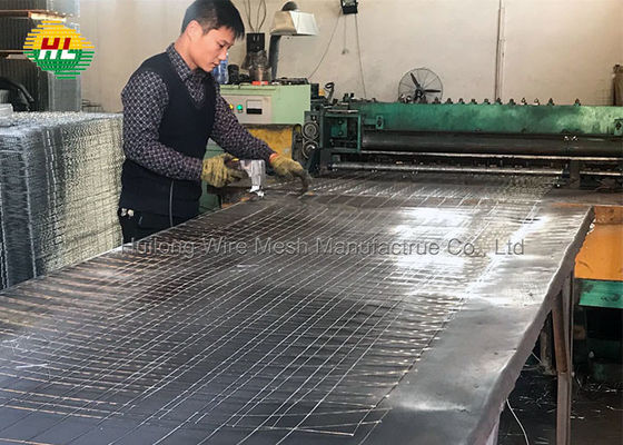 3mm Diameter Galvanised Wire Mesh Panels , 8x8 Welded Wire Mesh CE certificate