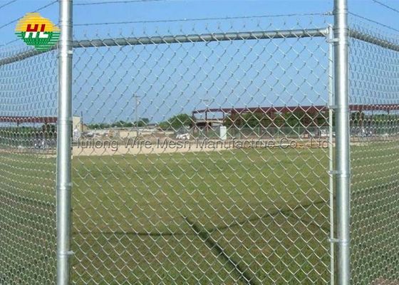 2mtr X 25mtr Galvanised Chain Link Fencing 50mm X 50mm Mesh 9 Gauge