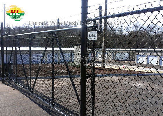 25m Green Pvc Chain Link Fence