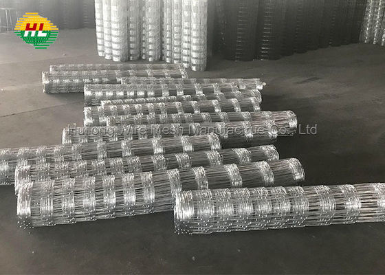 Hing Joint Field Fence, Made Of Hot-Dip Galvanized Iron Wire Used To Prevent Animals From Entering Properties