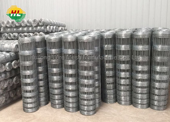 Professional Supplier Of Deer Fencing Hinge Joint Wire Fence 2.0-3.0mm With High Tensile Galvanized Steel, 8/80/15 Type