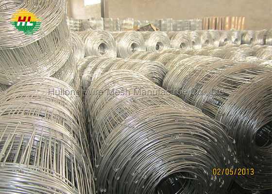 High Strength Hot Dipped Galvanized Grassland Fences, 0.9m Height 2mm Wire Hinge Joint Goat Wire Mesh Field Fence