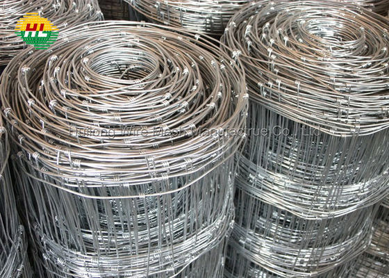 High Strength Hot Dipped Galvanized Grassland Fences, 0.9m Height 2mm Wire Hinge Joint Goat Wire Mesh Field Fence