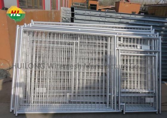 Galvanised Welded Wire Mesh Panels 50x75mm Rectangle Openings For Dog Cages