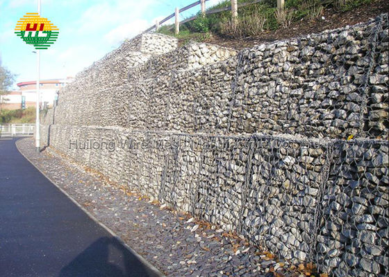 4mm 5mm 6mm Gabion Box Retaining Wall Hexagonal Shaped Mesh