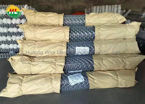 Galvanized Iron GI PVC Chain Link Fencing 1.38mm 1.58mm 1.60mm