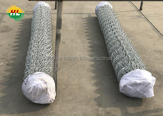 Galvanized Iron GI PVC Chain Link Fencing 1.38mm 1.58mm 1.60mm