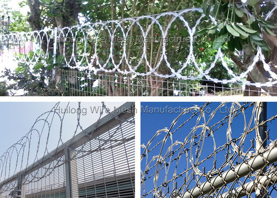 Flat Loop BTO-22 Razor Wire Fence Top 900mm for High Security