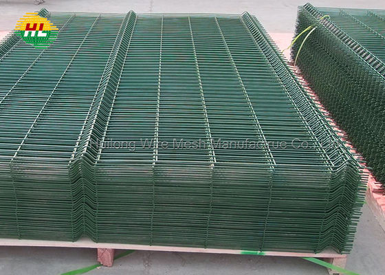 Pvc Green Coated Garden Mesh Wire Fence Fencing