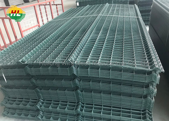 Pvc Green Coated Garden Mesh Wire Fence Fencing