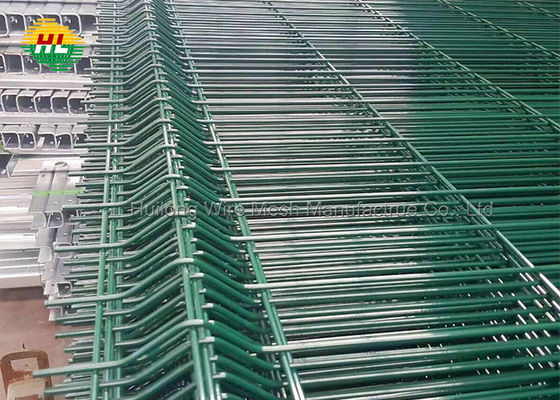Pvc Green Coated Garden Mesh Wire Fence Fencing