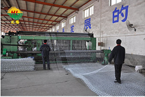 River Galfan Gabion Mattress 60*80mm Mesh
