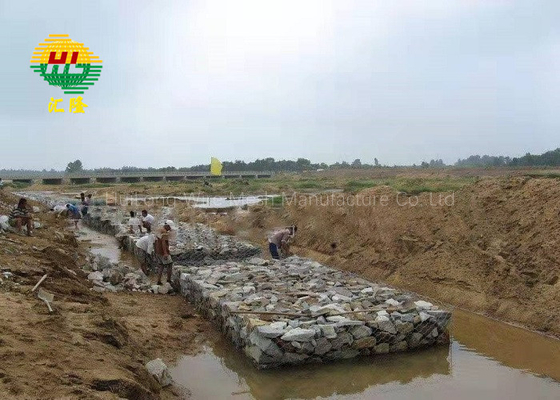 River Galfan Gabion Mattress 60*80mm Mesh
