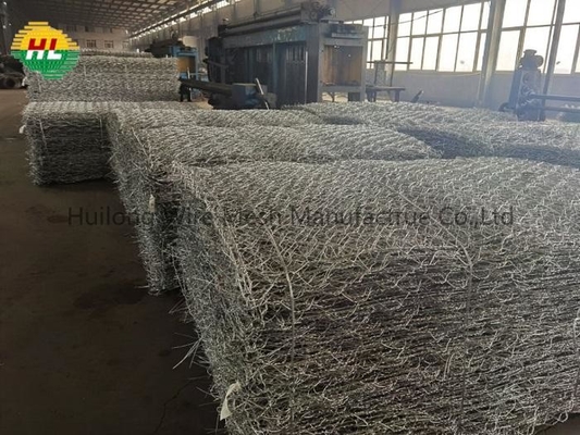 3*1*1m Gabion Wire Mesh Cages For Prevent Water And Soil Erosion
