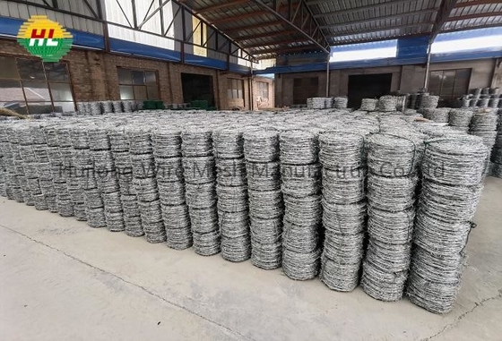 13x14 Traditional Twist Galvanized Razor Barbed Wire With Long Service Life