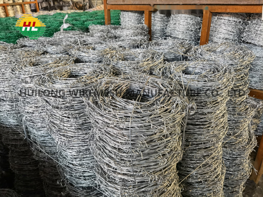 1320ft 12-1/2Gauge High Tensile Barbed Wire Heavy Galvanized for Field Fencing