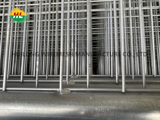 Heavy Duty Anticlimb 2.4m X 2.1m Mesh Temporary Fence For Construction Site