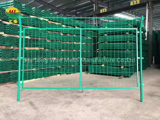 Green Color Heavy Duty 5x5 2mm Welded Wire Mesh Panels