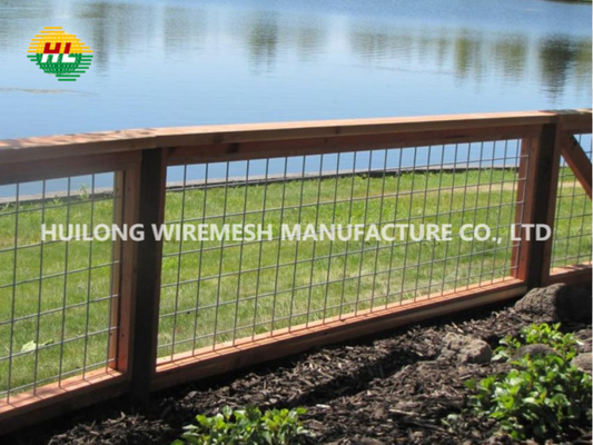 Hot Dip Galvanized Yardgard Welded Wire Mesh Fencing 100x100mm Aperture