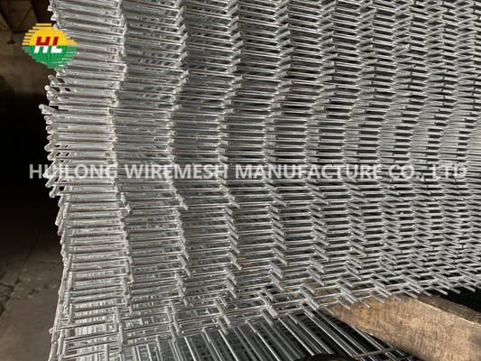 Hot Dip Galvanized V Guard Mesh Fencing 50x200mm Size For Garden Security