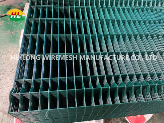 Height 2400mm Curve V Mesh Wire Fencing Security