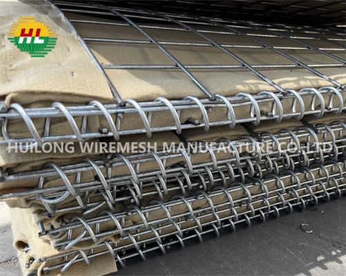 1x1x10m Hesco  Blast Wall Mesh Size 75x75mm Portable