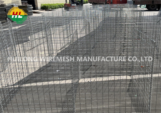 Bastion Hesco Defensive Barriers For Military Sand Wall